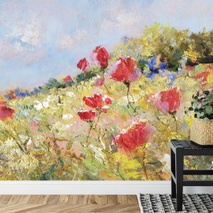 Papier Peint Coquelicots Peints – Image 7
