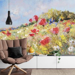 Papier Peint Coquelicots Peints – Image 4