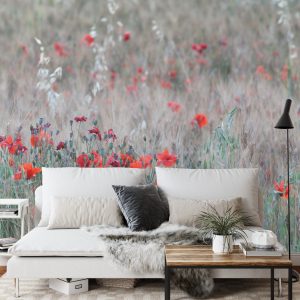 Papier Peint Champ De Coquelicots – Image 3