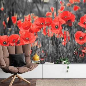 Papier Peint Fleurs De Coquelicots – Image 4
