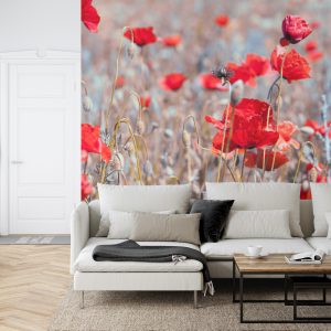 Papier Peint Coquelicots Meadow Vintage – Image 6