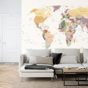 Papier Peint Carte Du Monde – Image 6