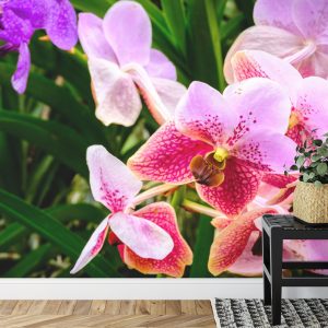 Papier Peint Orchidées Colorées 3D – Image 7
