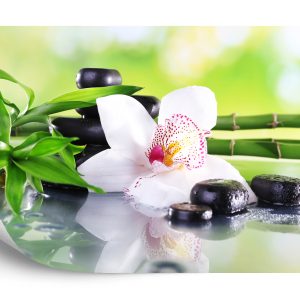 Papier Peint Belle Orchidée Spa – Image 2