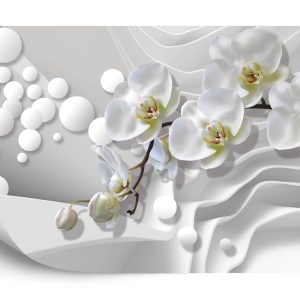 Papier Peint Orchidées Blanches – Image 2
