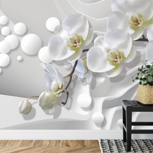 Papier Peint Orchidées Blanches – Image 7