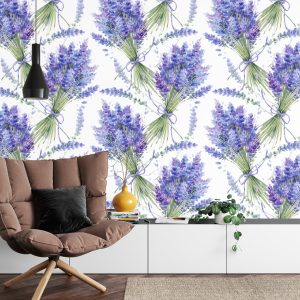 Papier Peint Forêt Dans Le Brouillard – Image 4