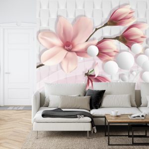 Papier Peint Magnolia Coloré – Image 6