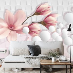 Papier Peint Magnolia Coloré – Image 3