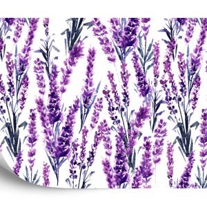 Papier Peint Fleurs De Lavande – Image 2