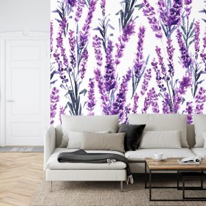 Papier Peint Fleurs De Lavande – Image 6