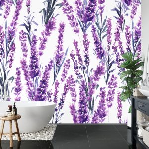 Papier Peint Fleurs De Lavande – Image 5