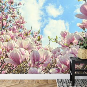 Papier Peint Magnolia À Fleurs Colorées – Image 7