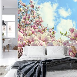 Papier Peint Magnolia À Fleurs Colorées – Image 8