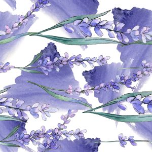 Papier Peint Paysage Champ Lavande – Image 1