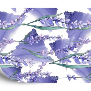 Papier Peint Paysage Champ Lavande – Image 2