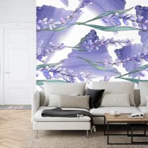 Papier Peint Paysage Champ Lavande – Image 6