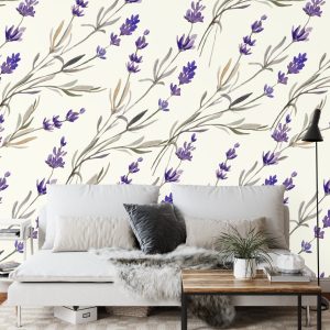 Papier Peint Forêt Dans Le Brouillard – Image 3