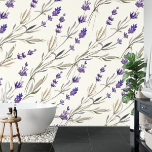 Papier Peint Forêt Dans Le Brouillard – Image 5