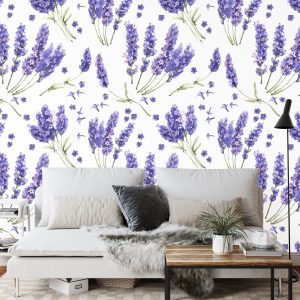 Papier Peint Forêt Dans Le Brouillard – Image 3