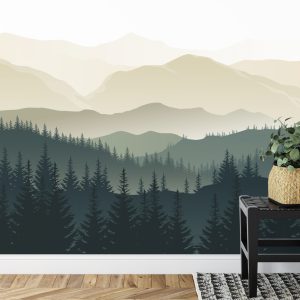 Papier Peint Montagnes Noir Et Blanc – Image 7