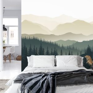 Papier Peint Montagnes Noir Et Blanc – Image 8