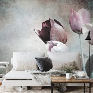 Papier Peint Tulipes Vintage – Image 3