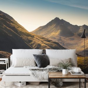 Papier Peint Montagnes Dans Le Brouillard – Image 3