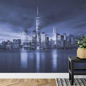 Papier Peint New York City Sunrise En Bleu – Image 7