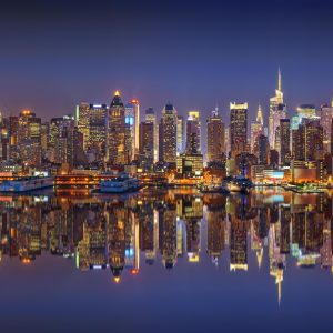 Papier Peint Reflets New-Yorkais – Image 1