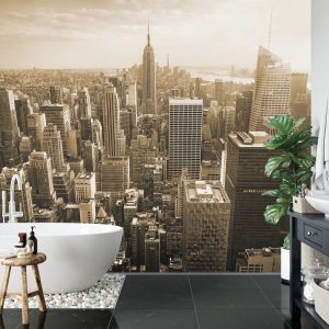 Papier Peint Empire State View En Sépia – Image 5