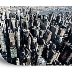 Papier Peint Skyscraper Forêt Cool Filter – Image 2