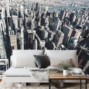 Papier Peint Skyscraper Forêt Cool Filter – Image 3