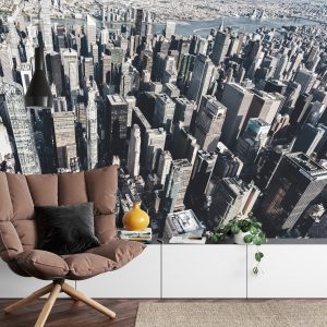 Papier Peint Skyscraper Forêt Cool Filter – Image 4