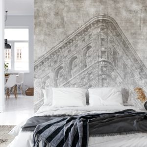 Papier Peint New York City Grunge Ii Mono – Image 8