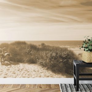 Papier Peint Le Dernier De L'été Soleil Sépia – Image 7