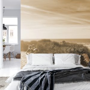 Papier Peint Le Dernier De L'été Soleil Sépia – Image 8