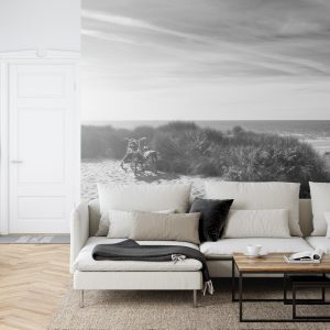 Papier Peint Le Dernier Du Soleil D'été Noir Et Blanc – Image 6