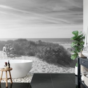 Papier Peint Le Dernier Du Soleil D'été Noir Et Blanc – Image 5