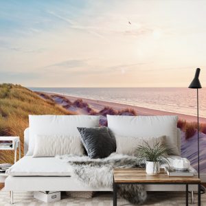 Papier Peint Lever Du Soleil Sur Les Dunes – Image 3