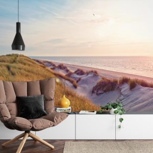 Papier Peint Lever Du Soleil Sur Les Dunes – Image 4