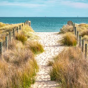 Papier Peint Descendons À La Plage – Image 1