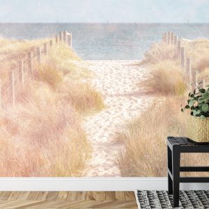 Papier Peint Descendons Au Beach Faded Vintage – Image 7