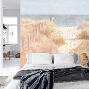 Papier Peint Descendons Au Beach Faded Vintage – Image 8