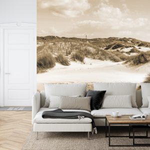 Papier Peint Paradis Des Dunes En Sépia – Image 6