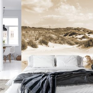 Papier Peint Paradis Des Dunes En Sépia – Image 8