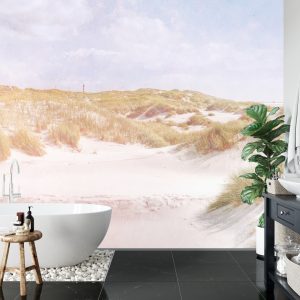 Papier Peint Paradis Des Dunes Faded Vintage – Image 5