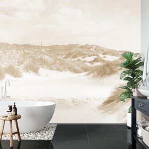 Papier Peint Dune Paradise Faded Vintage En Sépia – Image 5