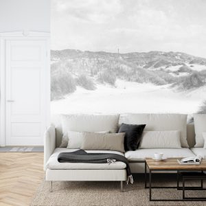 Papier Peint Dune Paradise Faded Vintage En Noir Et Blanc – Image 6