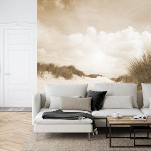 Papier Peint Sandy Days En Sépia – Image 6